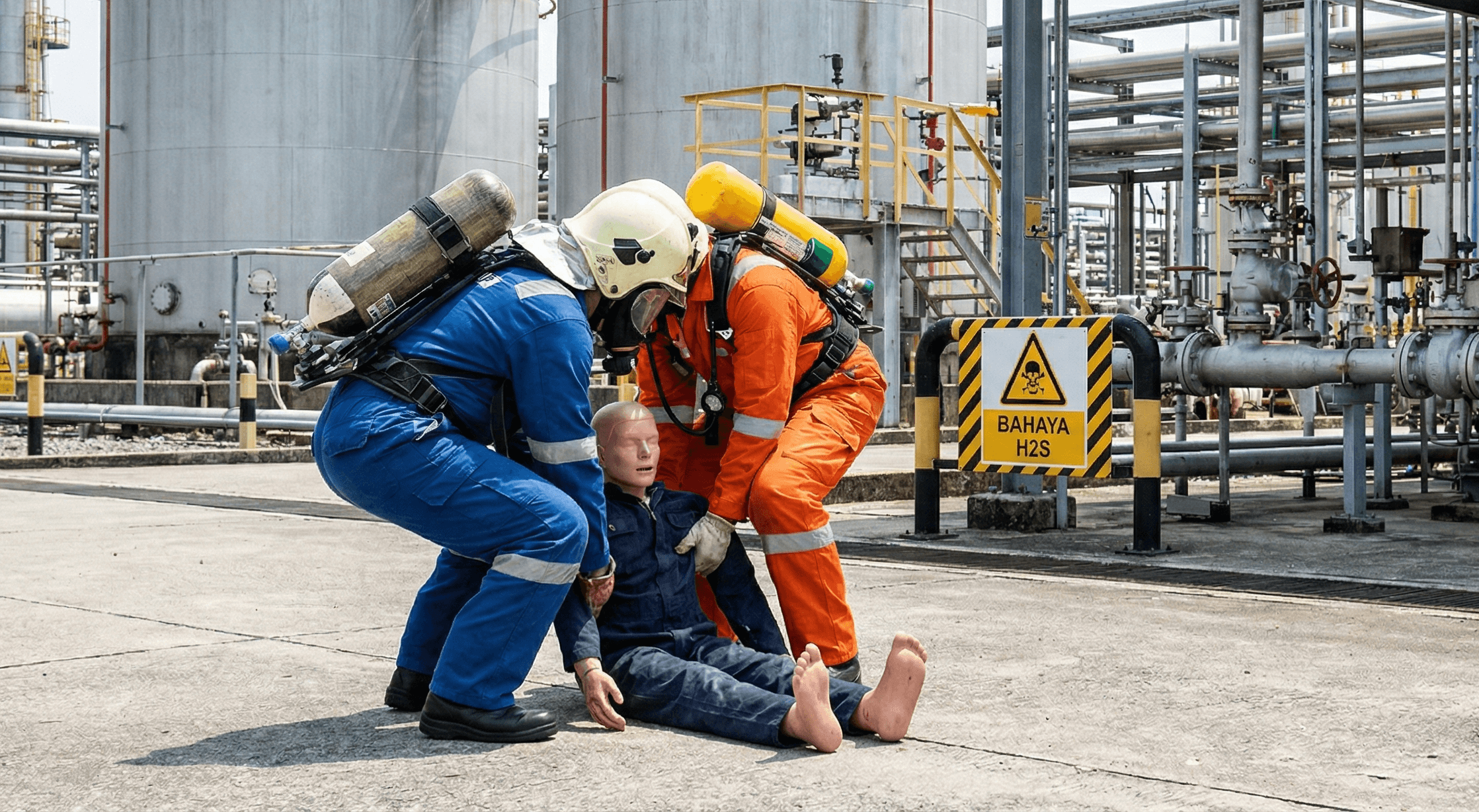 SERTIFIKASI TENAGA TEKNIK KHUSUS (STTK) MIGAS PENANGANAN BAHAYA GAS H2S